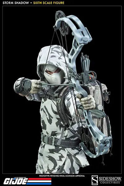 G.I. Joe 12 Inch Action Figure - Storm Shadowㅤ – Sideshow Collectibles – ActionFigureBrasil