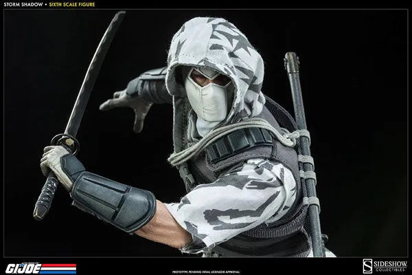G.I. Joe 12 Inch Action Figure - Storm Shadowㅤ – Sideshow Collectibles – ActionFigureBrasil
