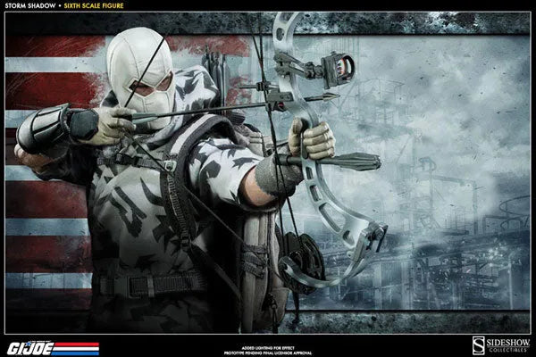 G.I. Joe 12 Inch Action Figure - Storm Shadowㅤ – Sideshow Collectibles – ActionFigureBrasil