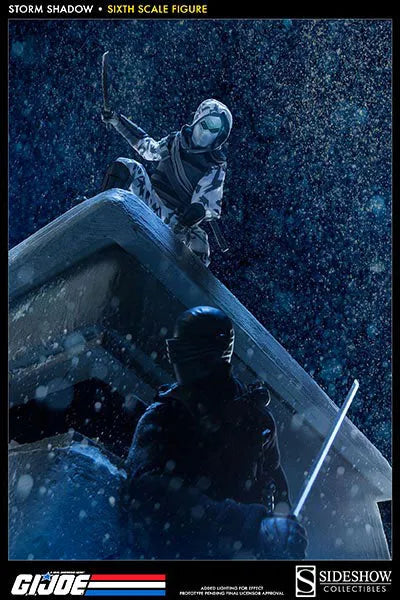 G.I. Joe 12 Inch Action Figure - Storm Shadowㅤ – Sideshow Collectibles – ActionFigureBrasil