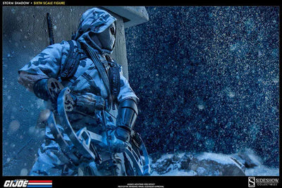 G.I. Joe 12 Inch Action Figure - Storm Shadowㅤ – Sideshow Collectibles – ActionFigureBrasil — ambientada