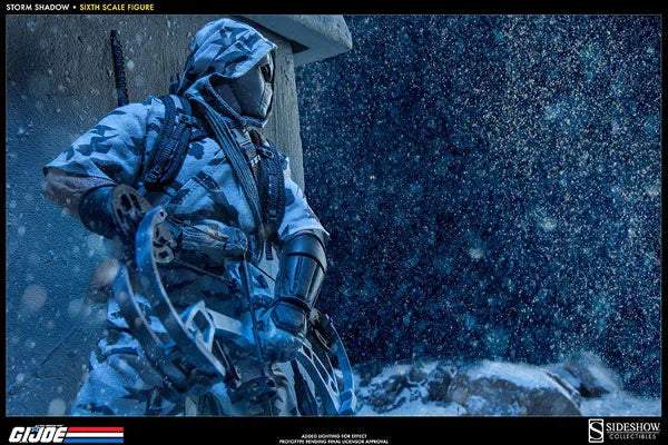 G.I. Joe 12 Inch Action Figure - Storm Shadowㅤ – Sideshow Collectibles – ActionFigureBrasil