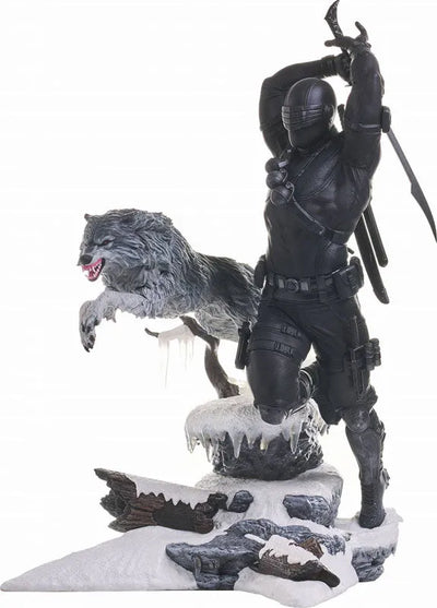 G.I. Joe A Real American Hero Gallery / Snake Eyes PVC Statueㅤ – Diamond Select Toys – ActionFigureBrasil
