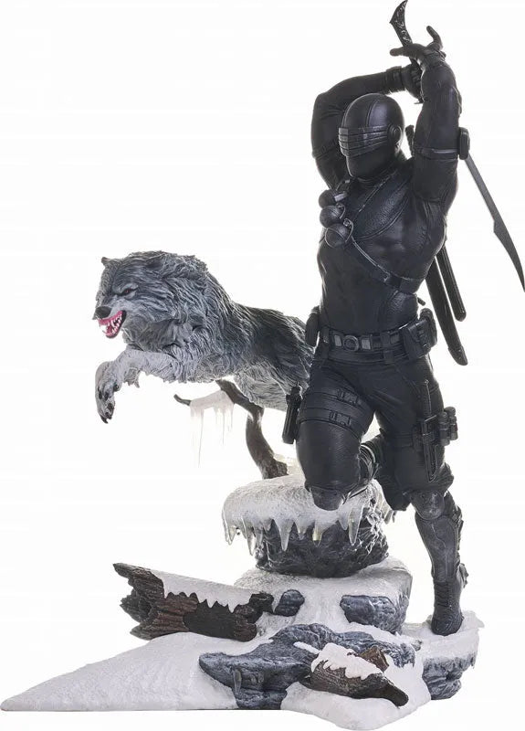 G.I. Joe A Real American Hero Gallery / Snake Eyes PVC Statueㅤ – Diamond Select Toys – ActionFigureBrasil