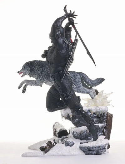 G.I. Joe A Real American Hero Gallery / Snake Eyes PVC Statueㅤ – Diamond Select Toys – ActionFigureBrasil — detalhe do produto