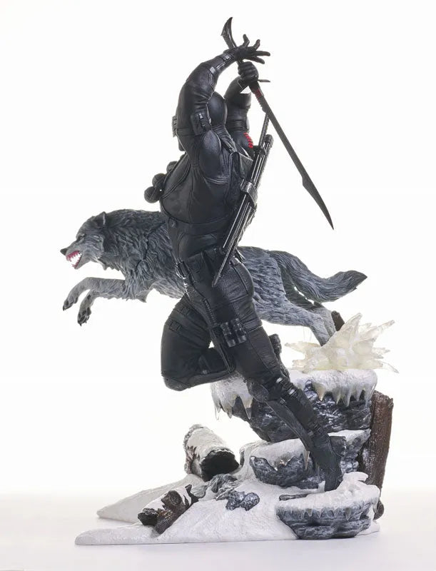 G.I. Joe A Real American Hero Gallery / Snake Eyes PVC Statueㅤ – Diamond Select Toys – ActionFigureBrasil