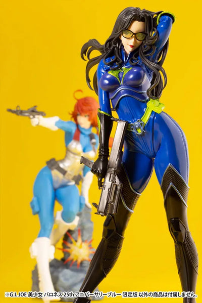 G.I. Joe - Baroness - G.I. Joe Bishoujo Series - 1/7 - 25th Anniversary Limited Edition (Kotobukiya)ㅤ – Kotobukiya – ActionFigureBrasil — embalagem