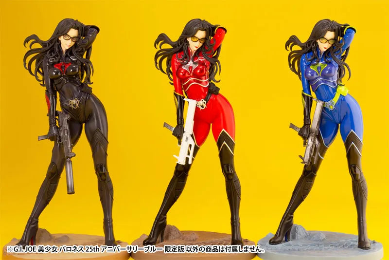 G.I. Joe - Baroness - G.I. Joe Bishoujo Series - 1/7 - 25th Anniversary Limited Edition (Kotobukiya)ㅤ – Kotobukiya – ActionFigureBrasil