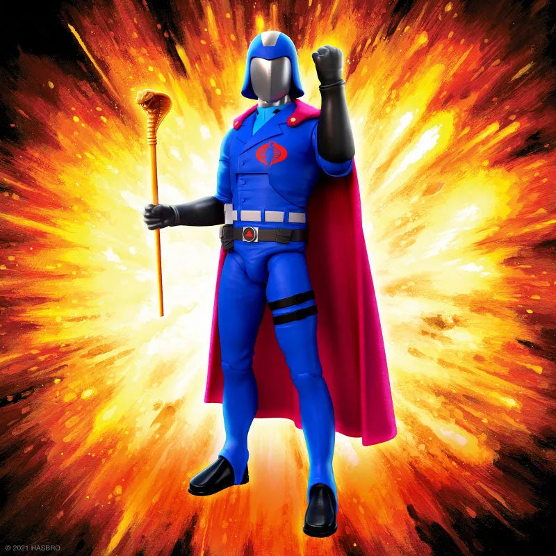 G.I. Joe / Cobra Commander Ultimate 8 Inch Action Figureㅤ – Super7 – ActionFigureBrasil