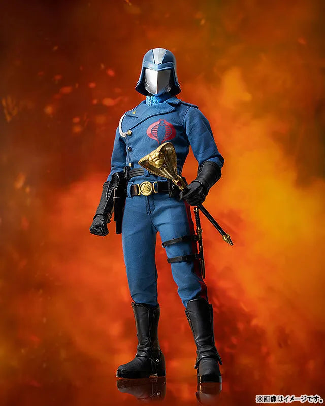 G.I. Joe - FigZero - Cobra Commander - 1/6 (Threezero)ㅤ – ThreeZero – ActionFigureBrasil