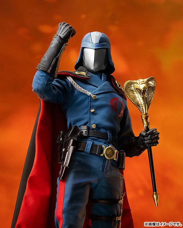 G.I. Joe - FigZero - Cobra Commander - 1/6 (Threezero)ㅤ – ThreeZero – ActionFigureBrasil