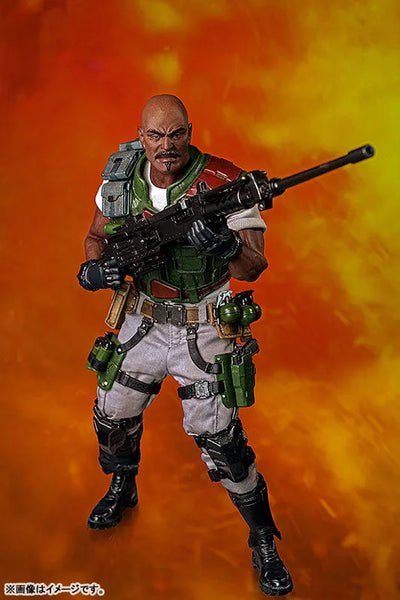 G.I.Joe - Roadblock - 1/6 (ThreeZero)ㅤ – ThreeZero – ActionFigureBrasil — acessórios