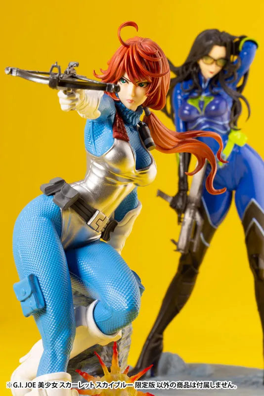 G.I. Joe - Scarlett - G.I. Joe Bishoujo Series - 1/7 - Sky Blue Limited Edition (Kotobukiya)ㅤ – Kotobukiya – ActionFigureBrasil