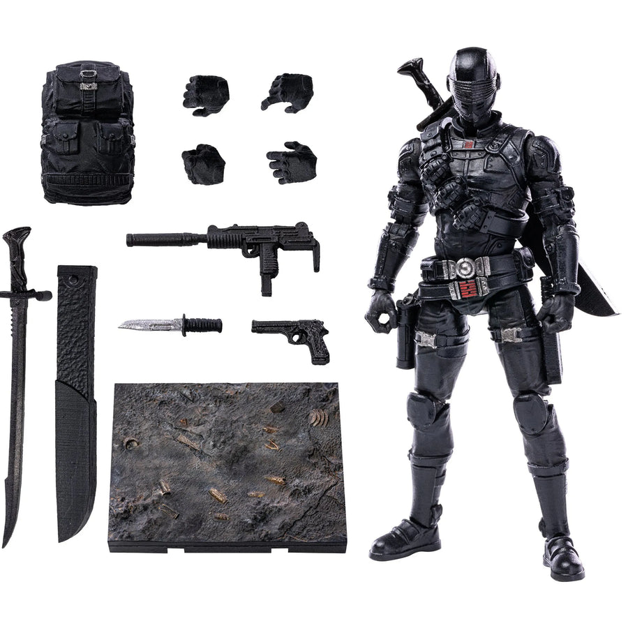 G.I.Joe - Snake Eyes - 1/18 (Hiya toys)ㅤ – Hiya Toys – ActionFigureBrasil