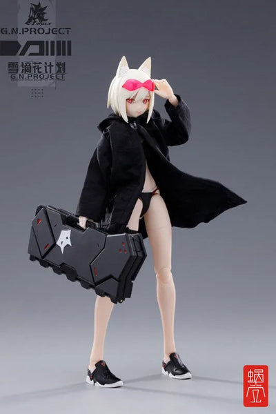 "G.N.PROJECT" Uncoded Jinrou Alternative Swimsuit Base Body, Equipment Set Complete Model Action Figureㅤ – Snail Shell – ActionFigureBrasil