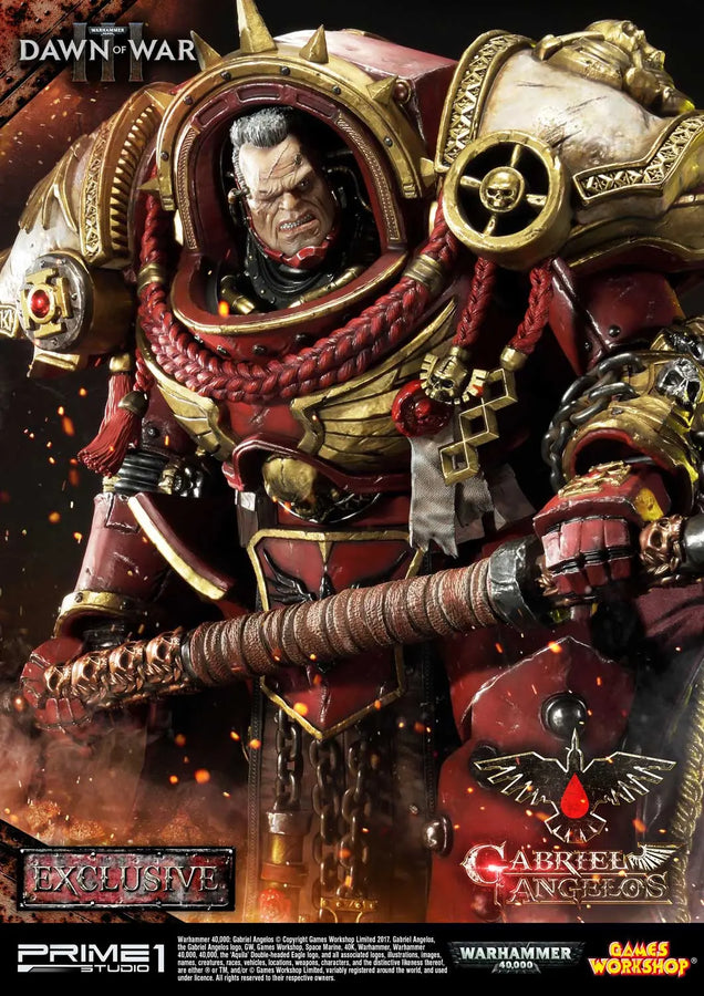 Gabriel Angelos (Exclusive Version) Warhammer 40,000: Dawn of War III – Prime1Studio – ActionFigure Brasil