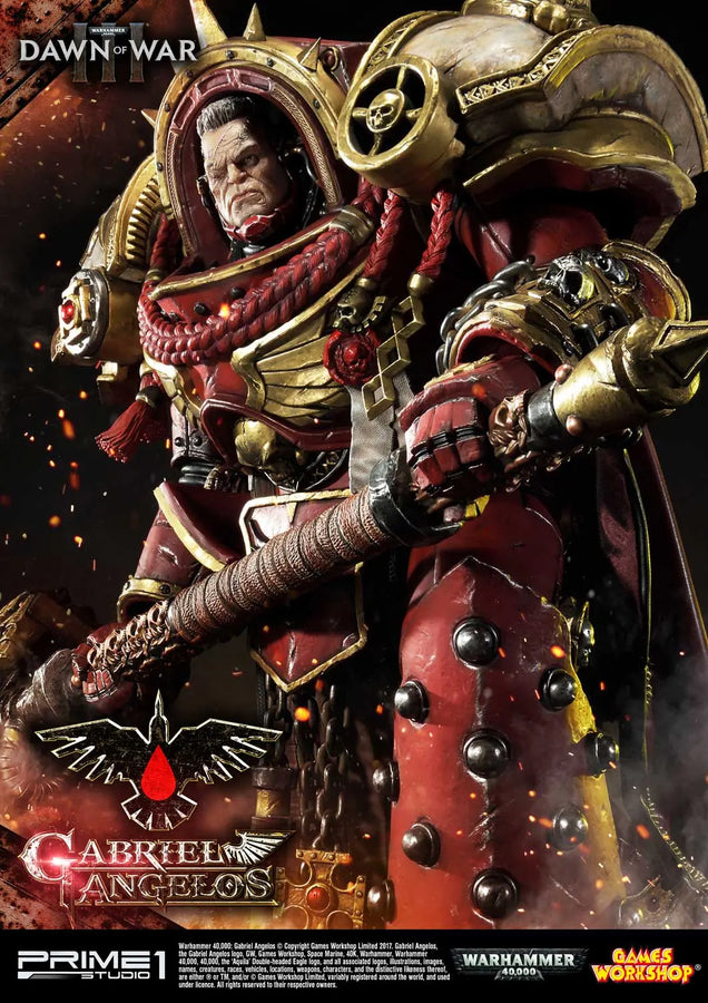 Gabriel Angelos (Exclusive Version) Warhammer 40,000: Dawn of War III – Prime1Studio – ActionFigure Brasil