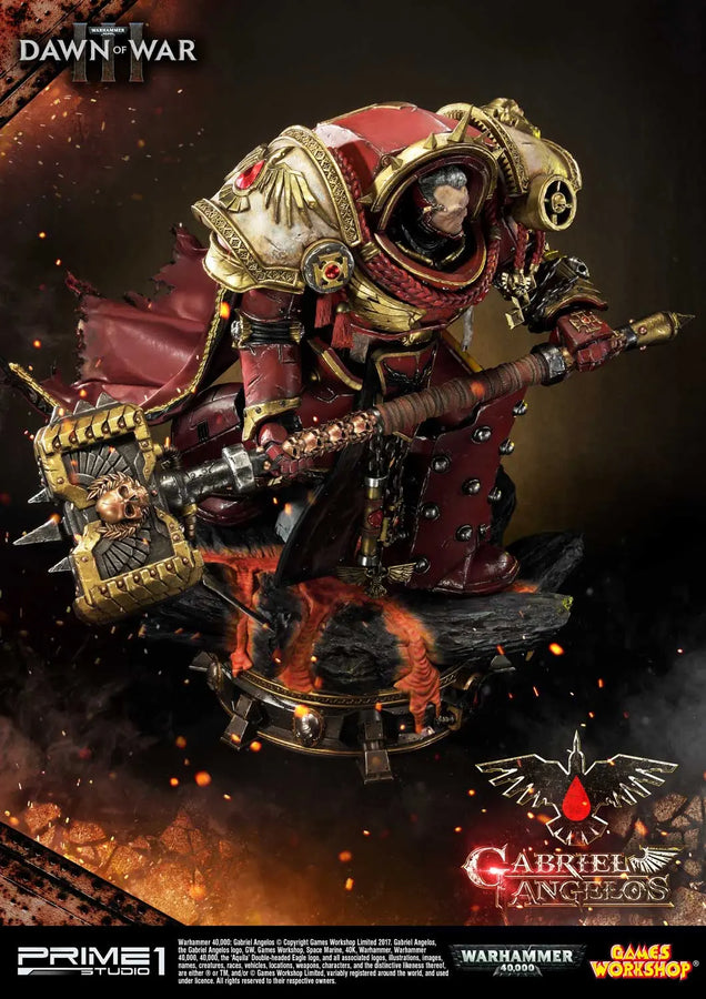 Gabriel Angelos (Exclusive Version) Warhammer 40,000: Dawn of War III – Prime1Studio – ActionFigure Brasil