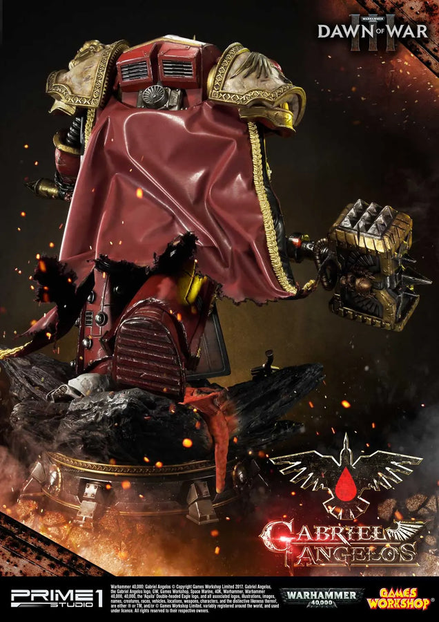 Gabriel Angelos (Exclusive Version) Warhammer 40,000: Dawn of War III – Prime1Studio – ActionFigure Brasil