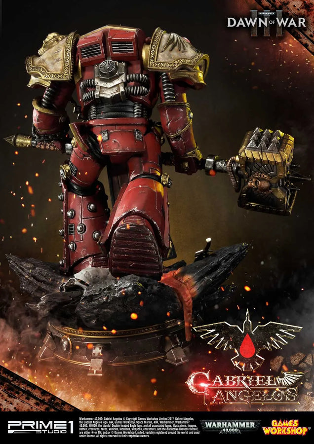 Gabriel Angelos (Exclusive Version) Warhammer 40,000: Dawn of War III – Prime1Studio – ActionFigure Brasil