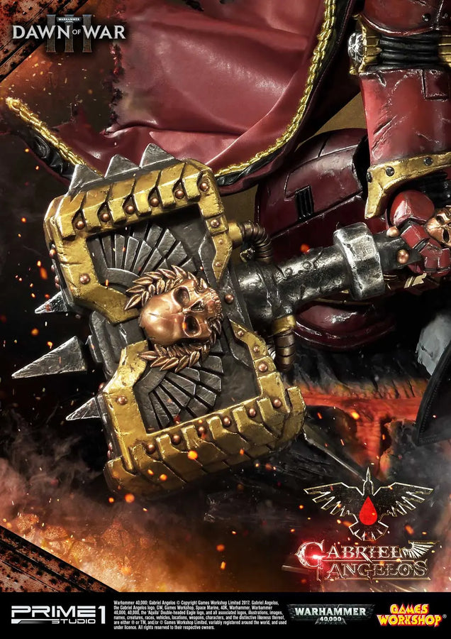 Gabriel Angelos (Exclusive Version) Warhammer 40,000: Dawn of War III – Prime1Studio – ActionFigure Brasil