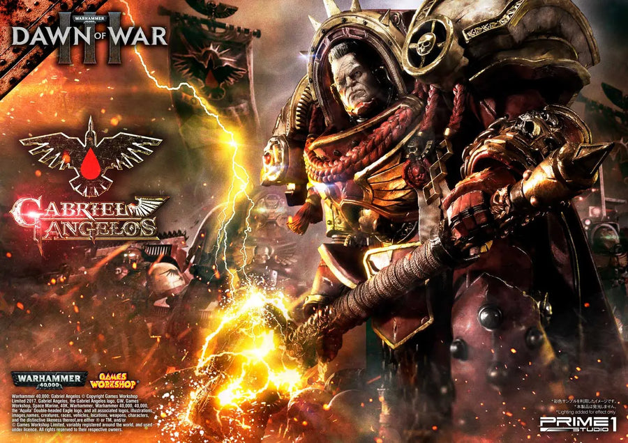 Gabriel Angelos (Exclusive Version) Warhammer 40,000: Dawn of War III – Prime1Studio – ActionFigure Brasil