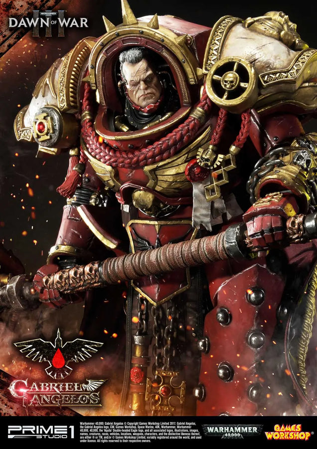 Gabriel Angelos (Exclusive Version) Warhammer 40,000: Dawn of War III – Prime1Studio – ActionFigure Brasil
