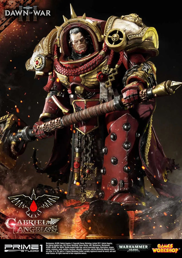 Gabriel Angelos (Exclusive Version) Warhammer 40,000: Dawn of War III – Prime1Studio – ActionFigure Brasil