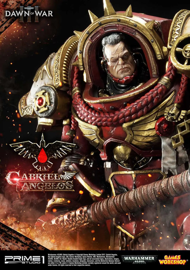 Gabriel Angelos (Exclusive Version) Warhammer 40,000: Dawn of War III – Prime1Studio – ActionFigure Brasil
