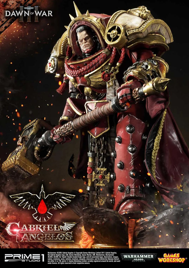 Gabriel Angelos (Exclusive Version) Warhammer 40,000: Dawn of War III – Prime1Studio – ActionFigure Brasil