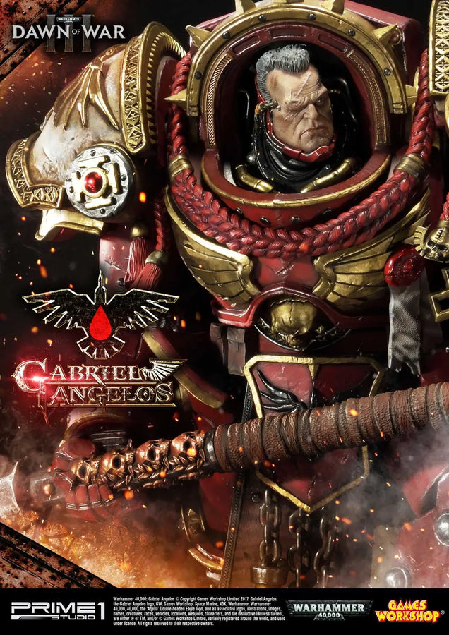 Gabriel Angelos (Exclusive Version) Warhammer 40,000: Dawn of War III – Prime1Studio – ActionFigure Brasil