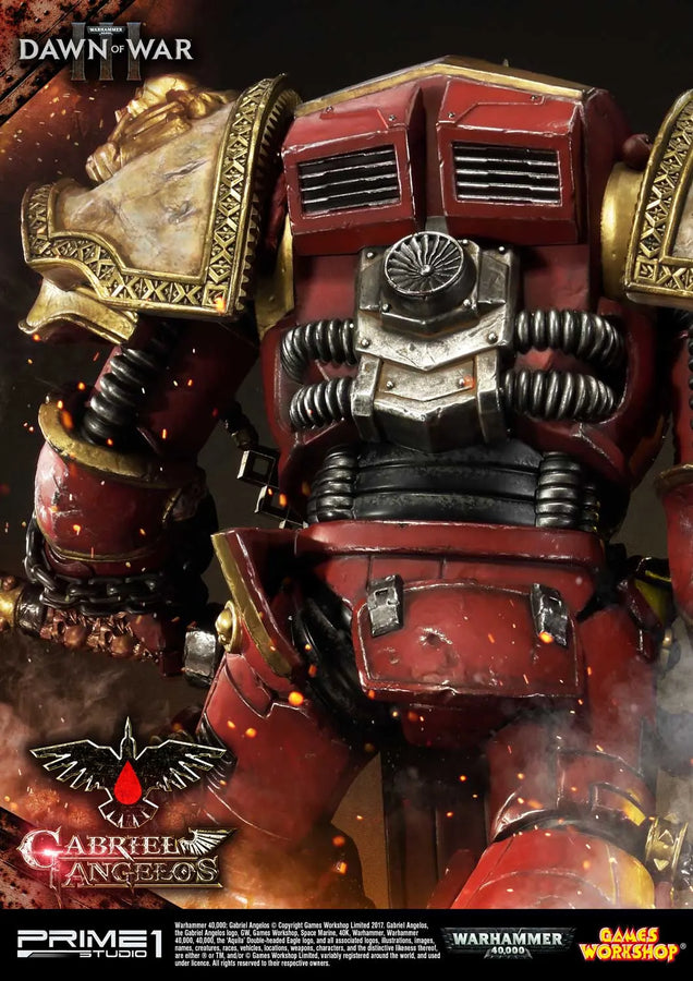 Gabriel Angelos (Exclusive Version) Warhammer 40,000: Dawn of War III – Prime1Studio – ActionFigure Brasil
