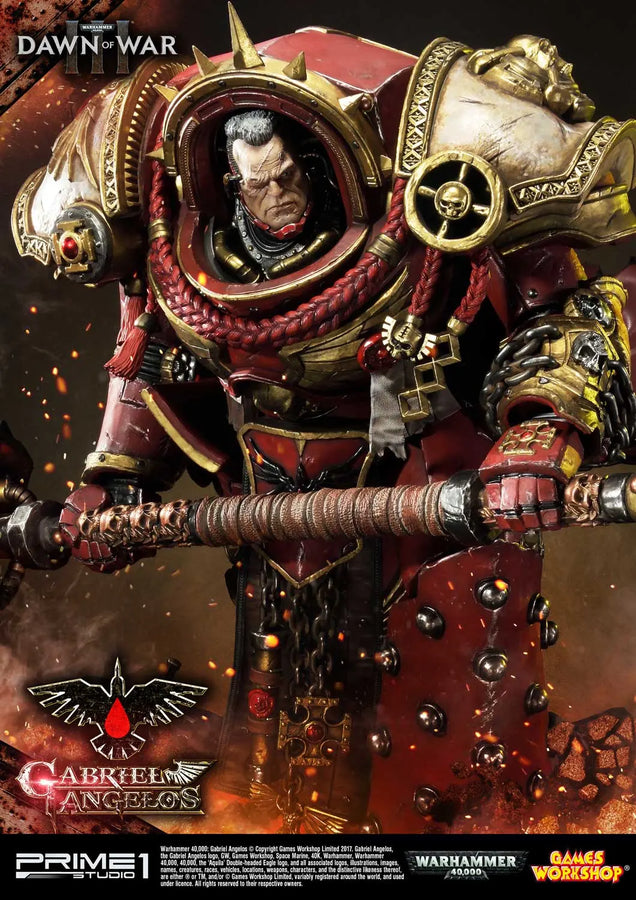 Gabriel Angelos (Exclusive Version) Warhammer 40,000: Dawn of War III – Prime1Studio – ActionFigure Brasil
