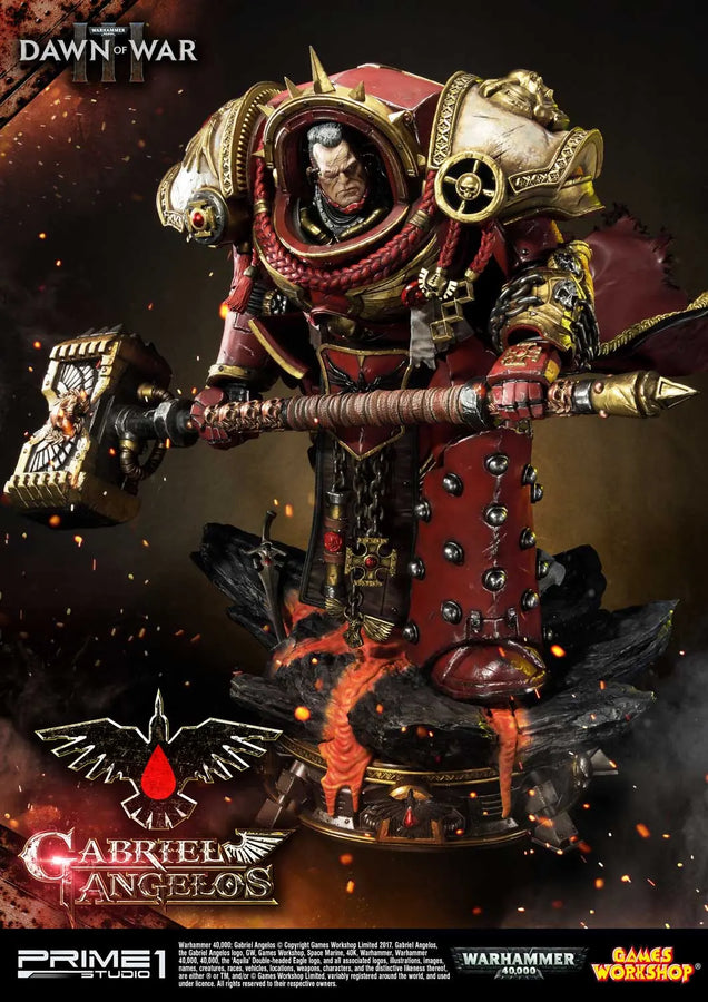 Gabriel Angelos (Exclusive Version) Warhammer 40,000: Dawn of War III – Prime1Studio – ActionFigure Brasil
