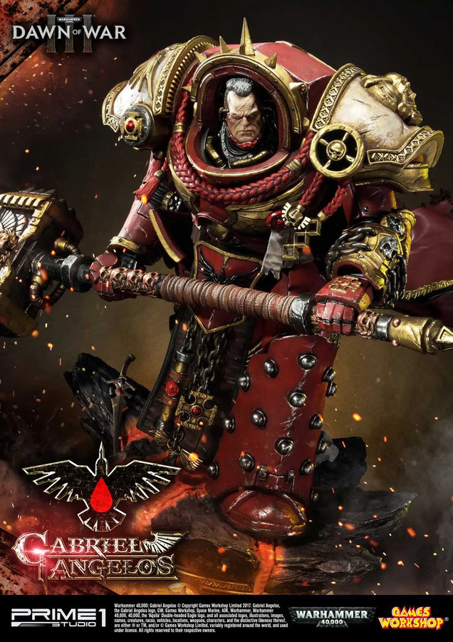 Gabriel Angelos (Exclusive Version) Warhammer 40,000: Dawn of War III – Prime1Studio – ActionFigure Brasil