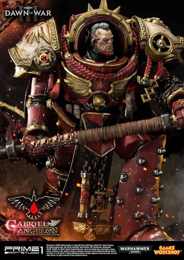 Gabriel Angelos (Exclusive Version) Warhammer 40,000: Dawn of War III – Prime1Studio – ActionFigure Brasil