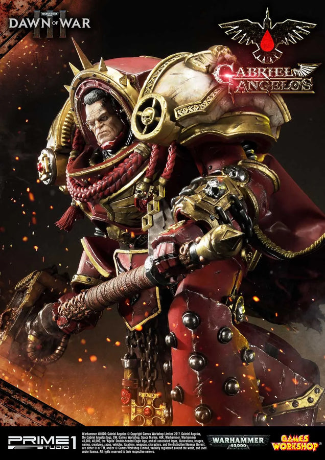 Gabriel Angelos (Exclusive Version) Warhammer 40,000: Dawn of War III – Prime1Studio – ActionFigure Brasil