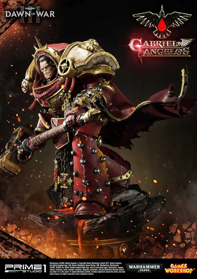 Gabriel Angelos (Exclusive Version) Warhammer 40,000: Dawn of War III – Prime1Studio – ActionFigure Brasil