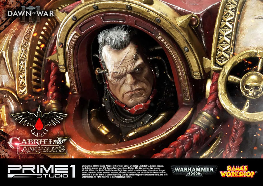 Gabriel Angelos (Exclusive Version) Warhammer 40,000: Dawn of War III – Prime1Studio – ActionFigure Brasil