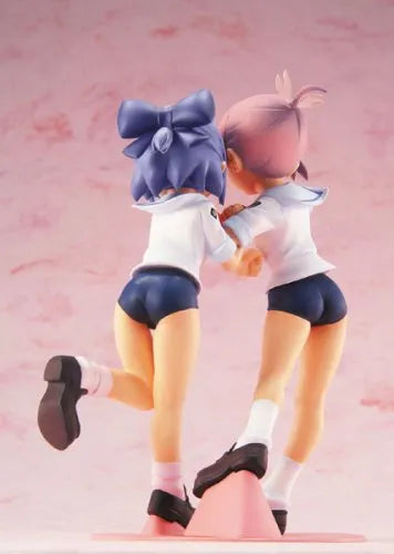 Gakuen Utopia Manabi Straight! - Inamori Mika - Amamiya Manami - Navy School Swimsuitㅤ – Toy's Works – ActionFigureBrasil