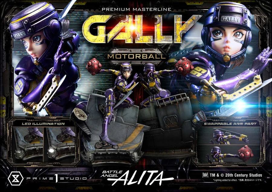 Gally Motorball (Bonus Version) Battle Angel Alita – Prime1Studio – ActionFigure Brasil