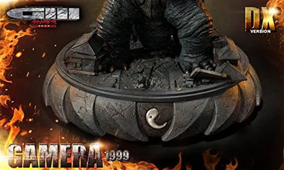 Gamera 3: Jyashin Irisu Kakusei - Gamera - Ultimate Diorama Masterline UDMG3-01DX - DX Version (Prime 1 Studio)ㅤ – Prime 1 Studio – ActionFigureBrasil — embalagem