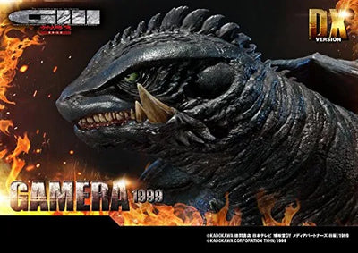 Gamera 3: Jyashin Irisu Kakusei - Gamera - Ultimate Diorama Masterline UDMG3-01DX - DX Version (Prime 1 Studio)ㅤ – Prime 1 Studio – ActionFigureBrasil — ambientada