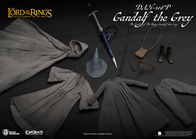 Gandalf the Grey - LIMITED EDITION: 3000 – Beast Kingdom – ActionFigure Brasil — com base expositora