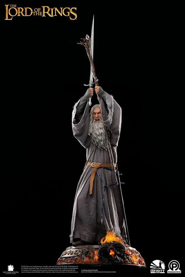 Gandalf the Grey (Premium Edition) - LIMITED EDITION: 250 (Premium Edition) – Infinity Studio X Penguin Toys – ActionFigure Brasil