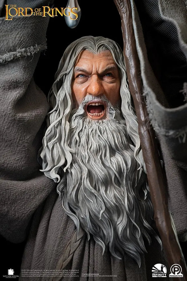 Gandalf the Grey (Premium Edition) - LIMITED EDITION: 250 (Premium Edition) – Infinity Studio X Penguin Toys – ActionFigure Brasil