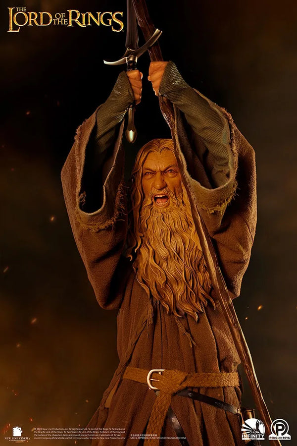 Gandalf the Grey (Premium Edition) - LIMITED EDITION: 250 (Premium Edition) – Infinity Studio X Penguin Toys – ActionFigure Brasil