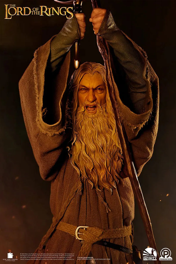 Gandalf the Grey (Premium Edition) - LIMITED EDITION: 250 (Premium Edition) – Infinity Studio X Penguin Toys – ActionFigure Brasil