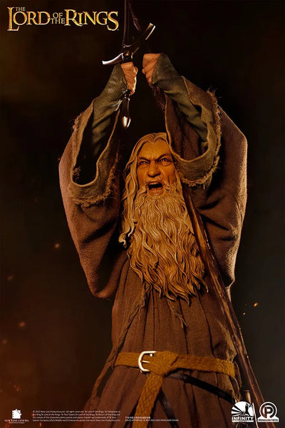 Gandalf the Grey (Premium Edition) - LIMITED EDITION: 250 (Premium Edition) – Infinity Studio X Penguin Toys – ActionFigure Brasil — ambientada