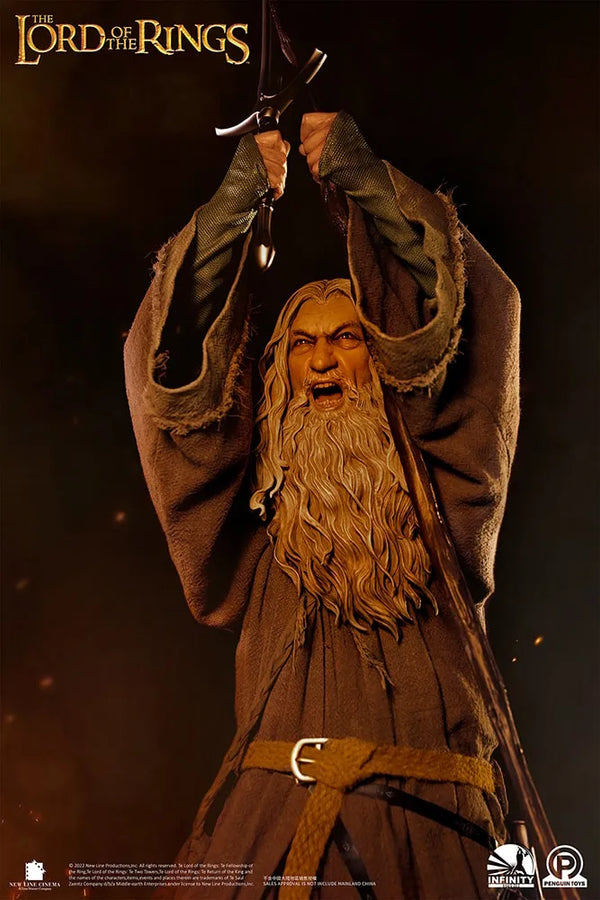 Gandalf the Grey (Premium Edition) - LIMITED EDITION: 250 (Premium Edition) – Infinity Studio X Penguin Toys – ActionFigure Brasil